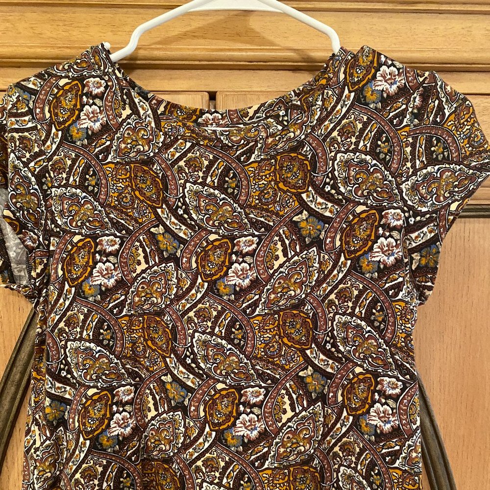 Juniors AEO Soft & Sexy Paisley Tee